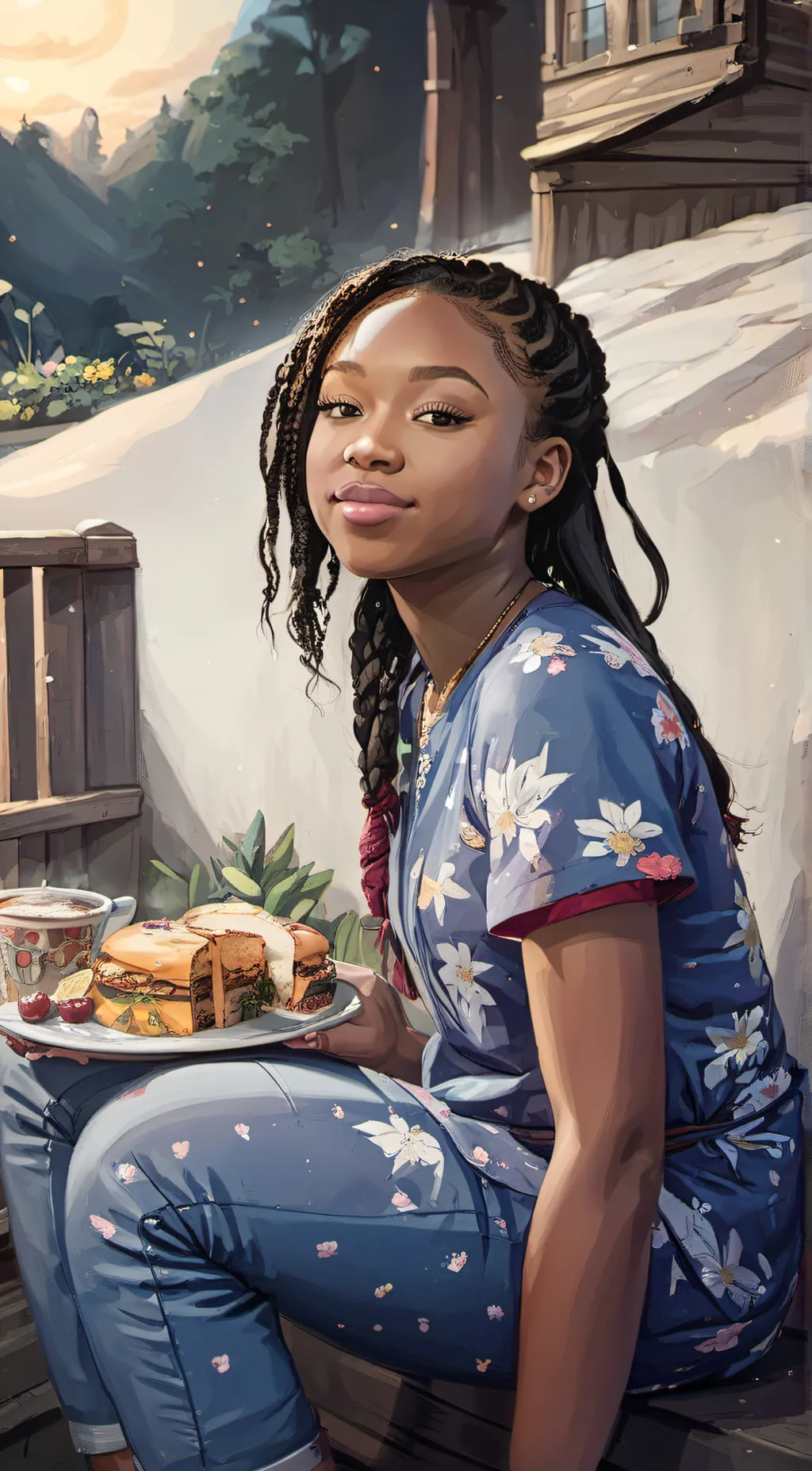 ai character: JuJu background