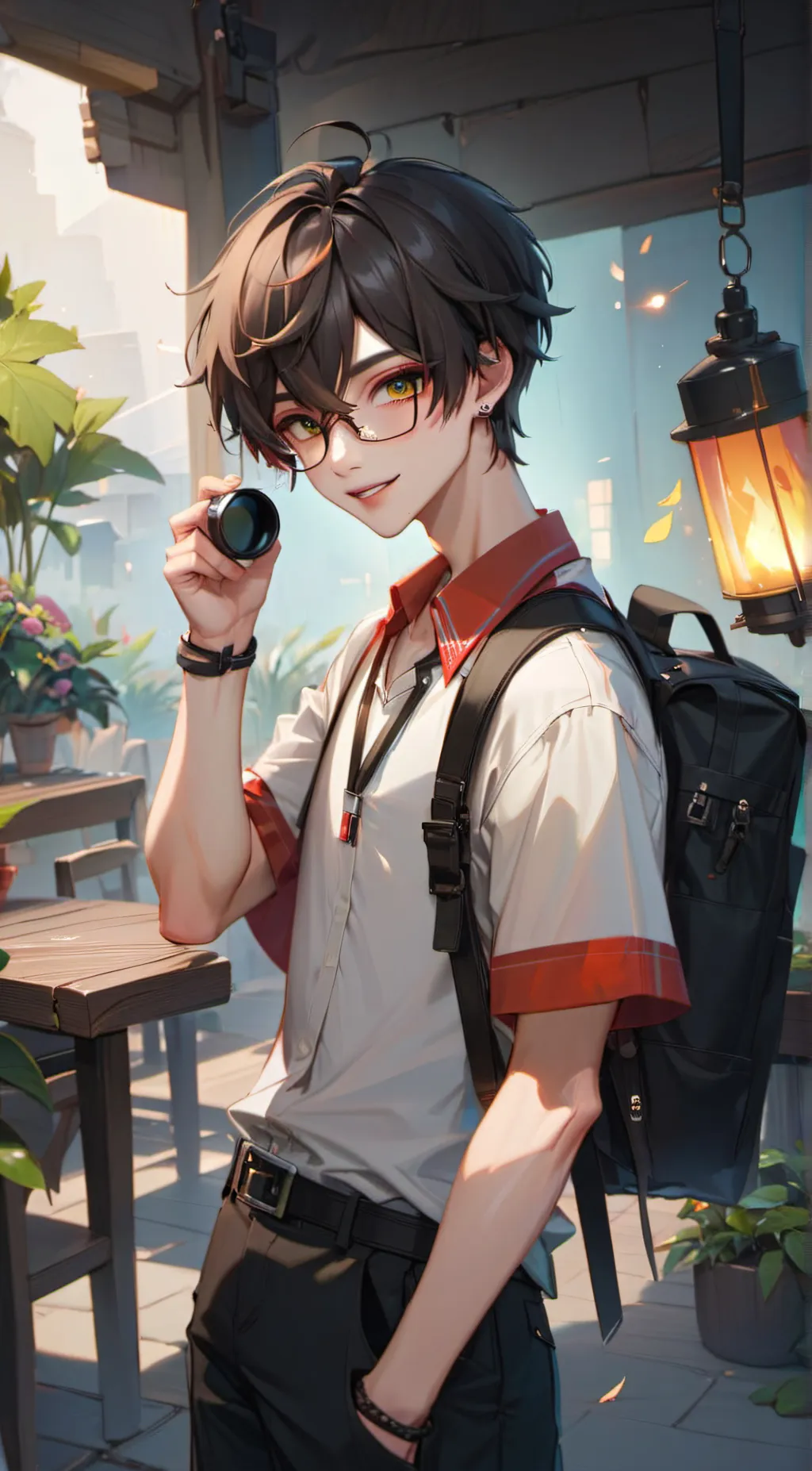 ai character: lane  background