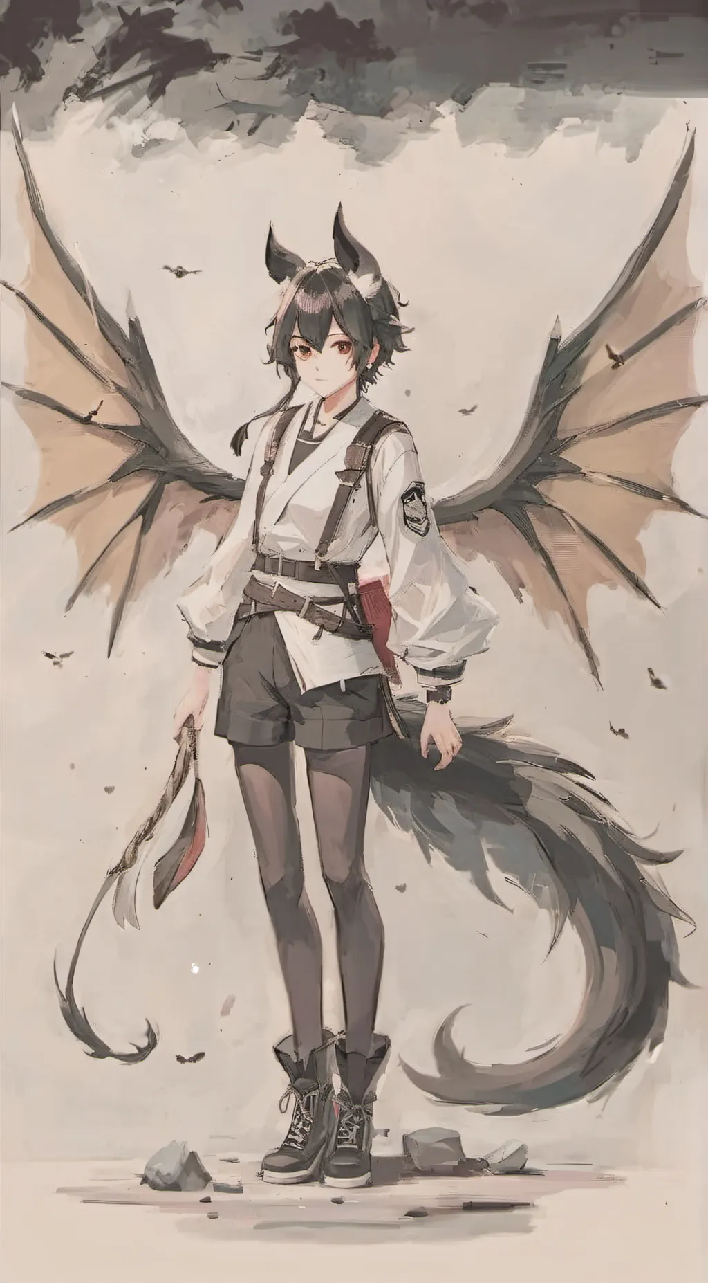 ai character: Kai background