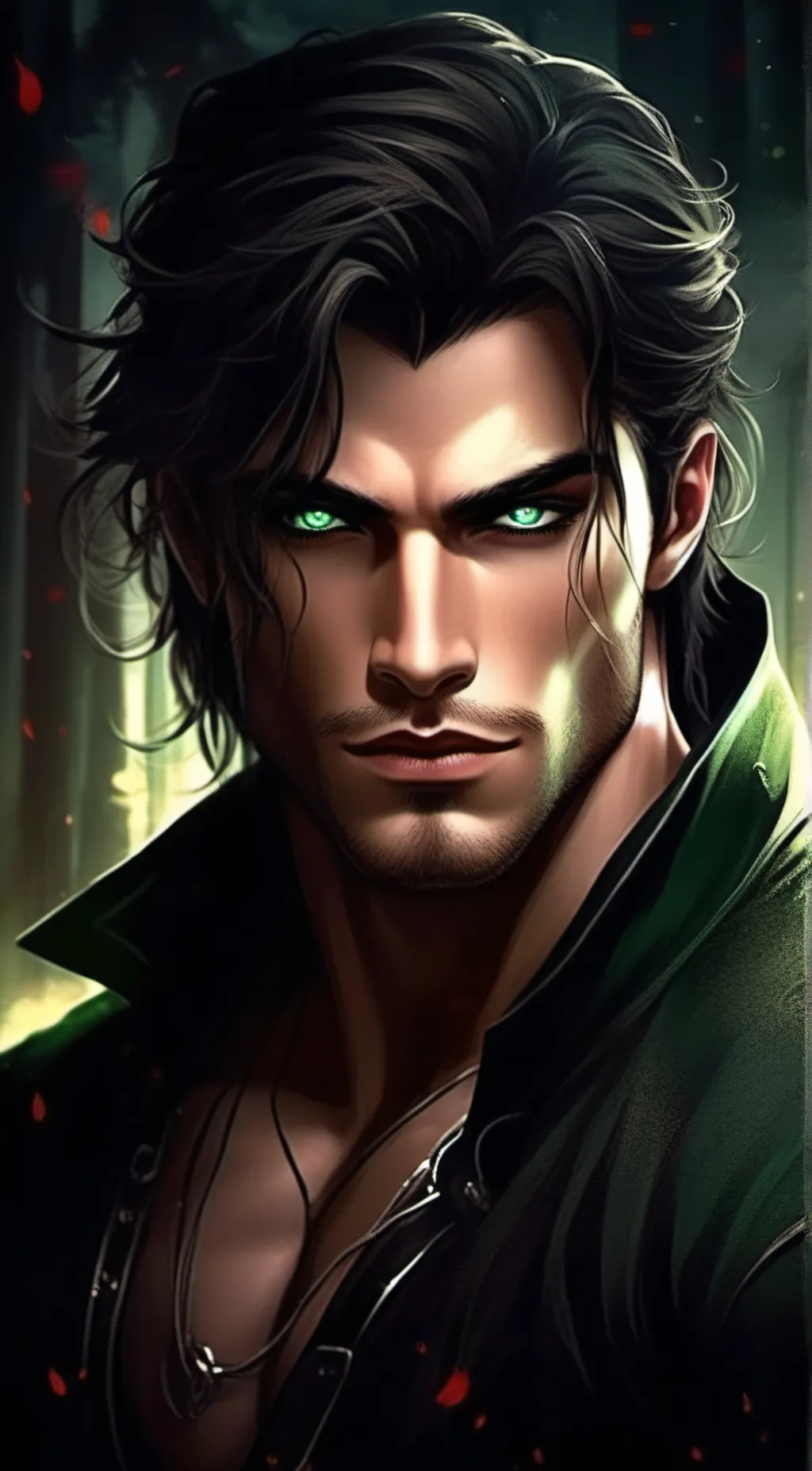 ai character: Nathaniel  background