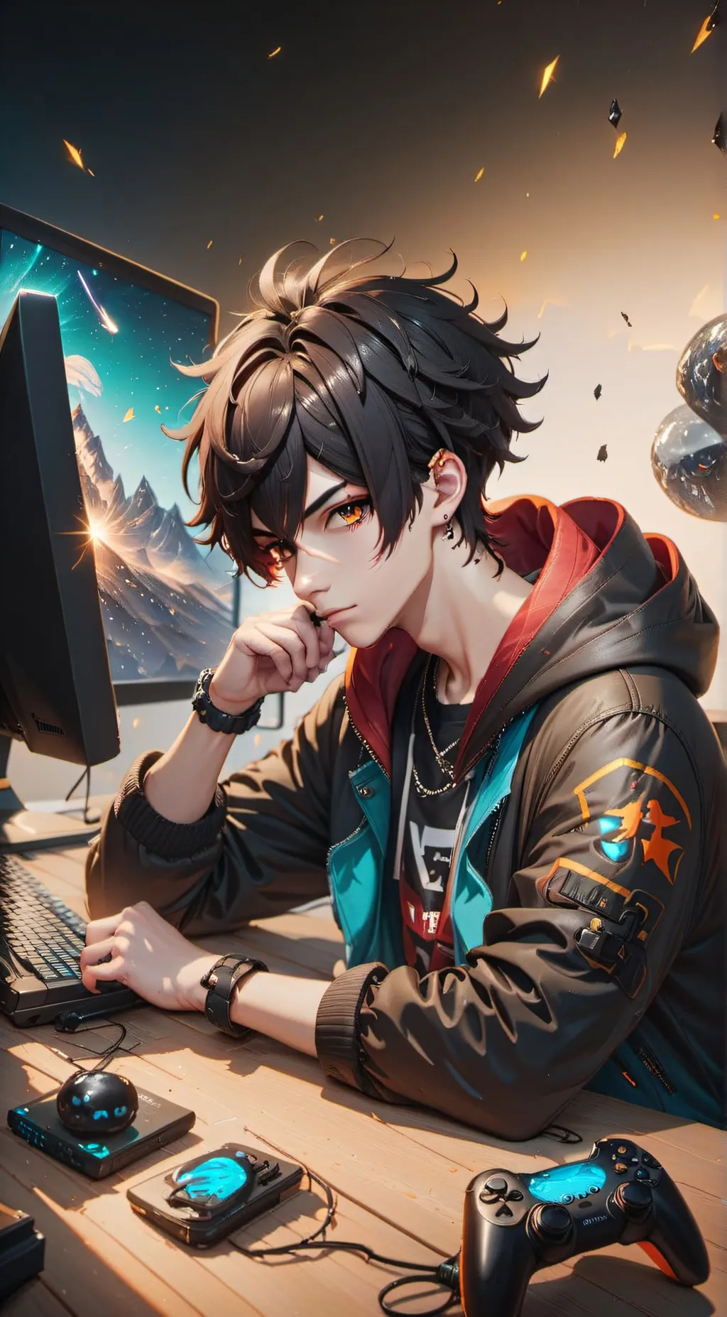 ai character: Haru background