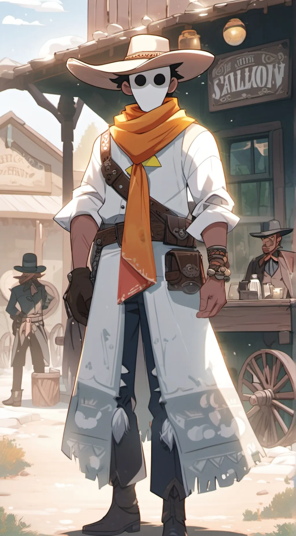 ai character: Juny background