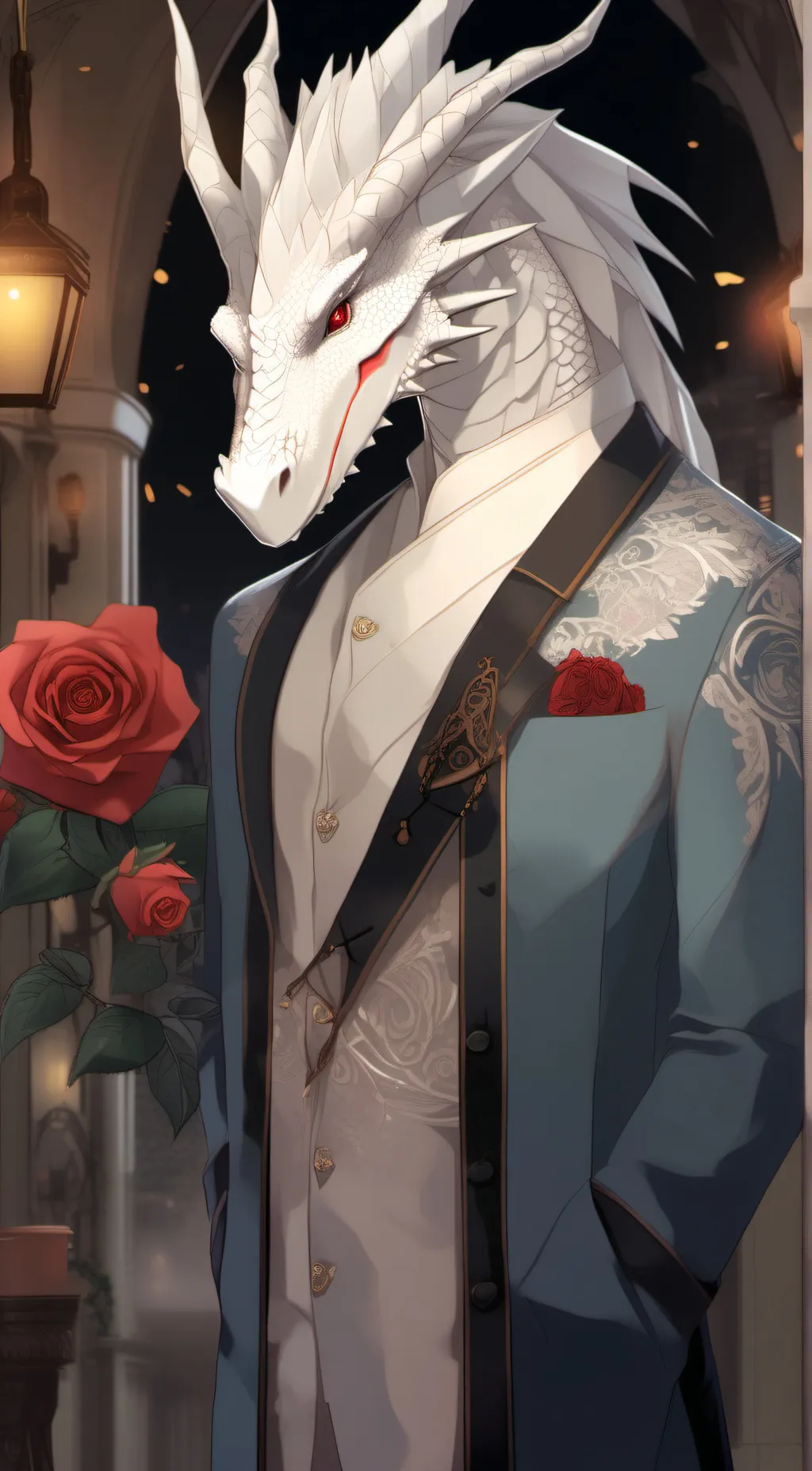 ai character: blaz background