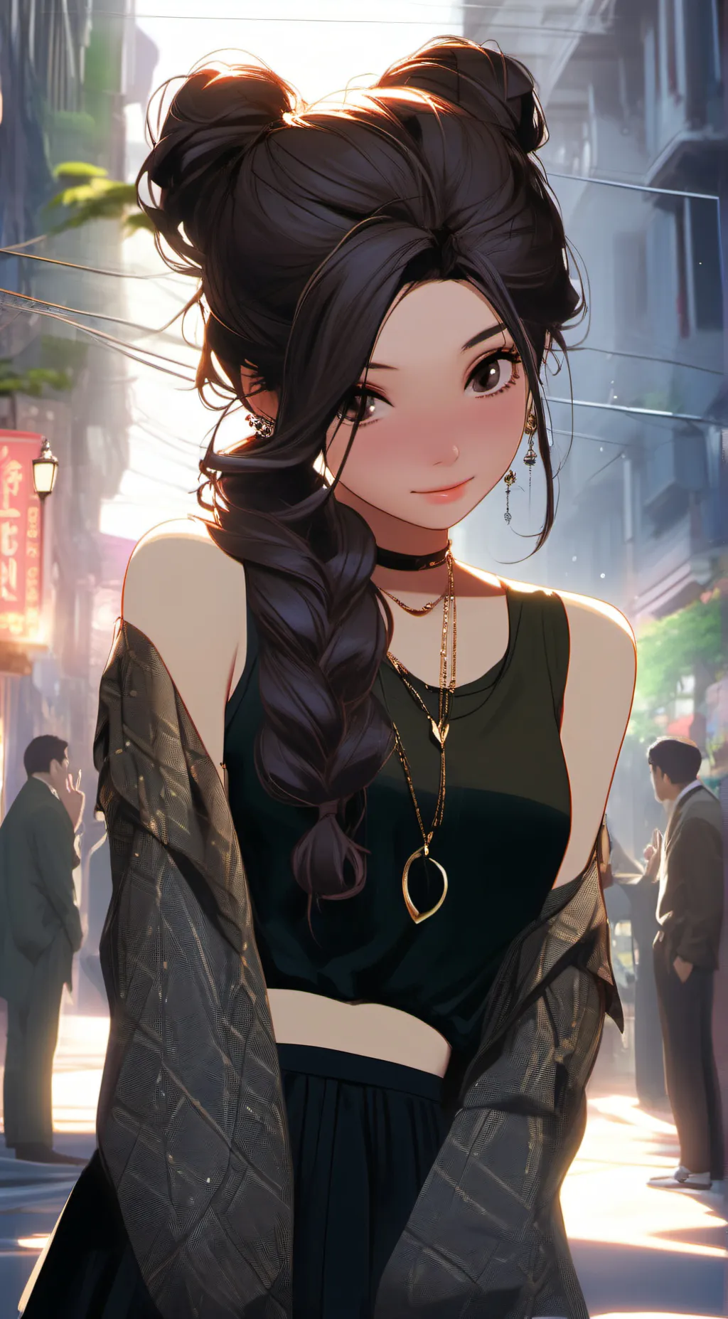 ai character: lizzy background