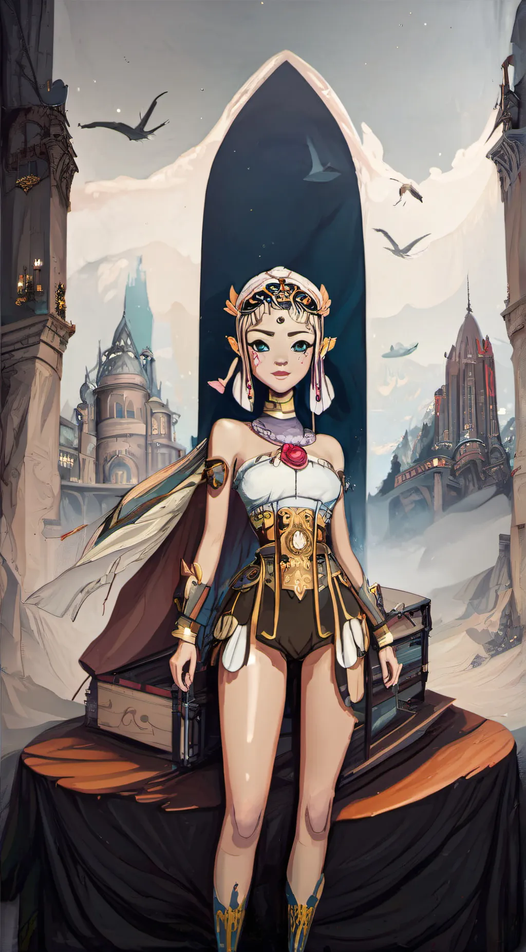 ai character: Herland background