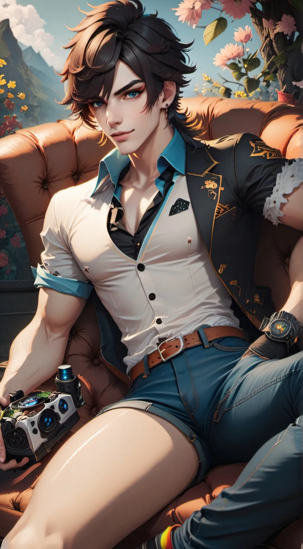 ai character: Jax background