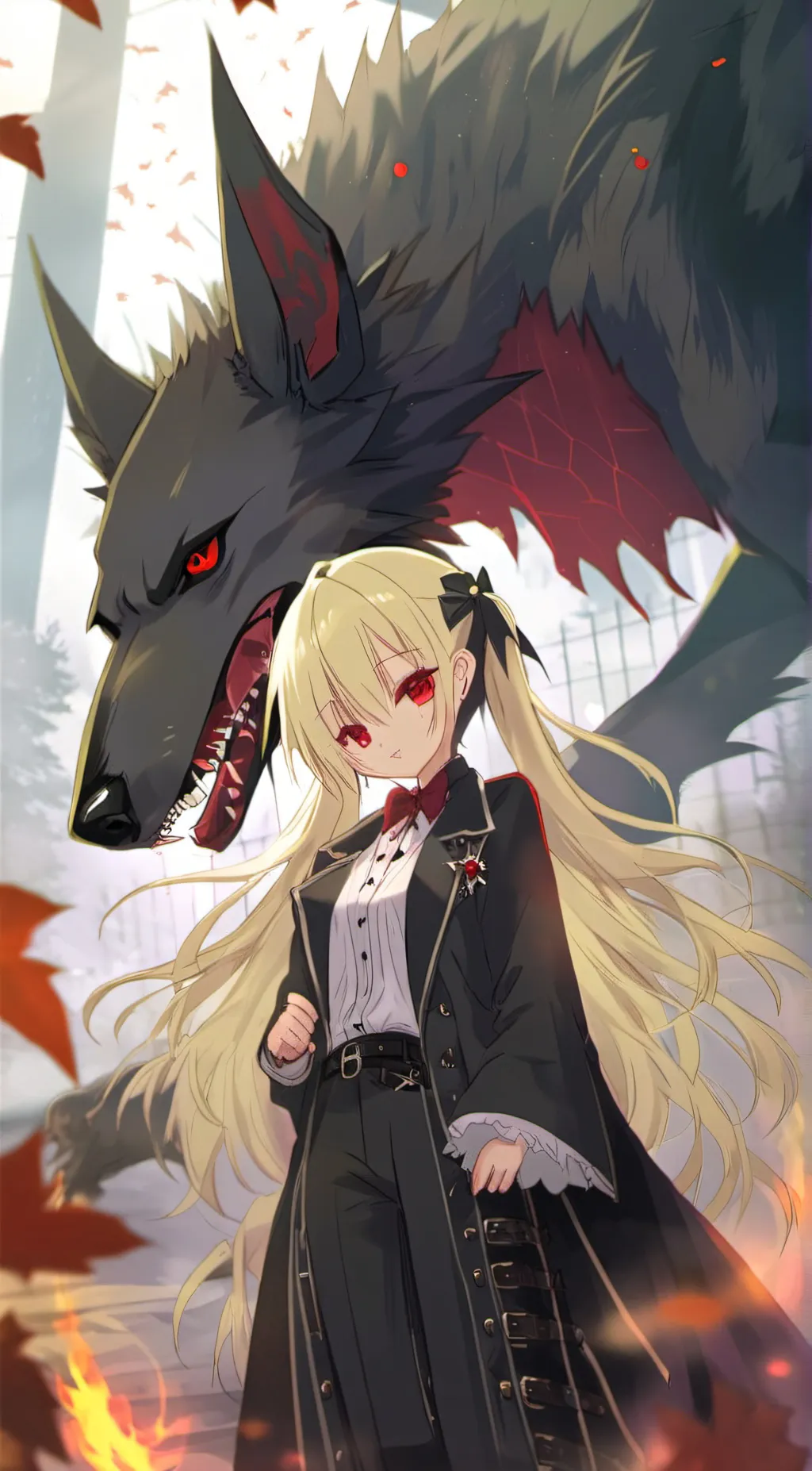 ai character: venus ( dark one) background