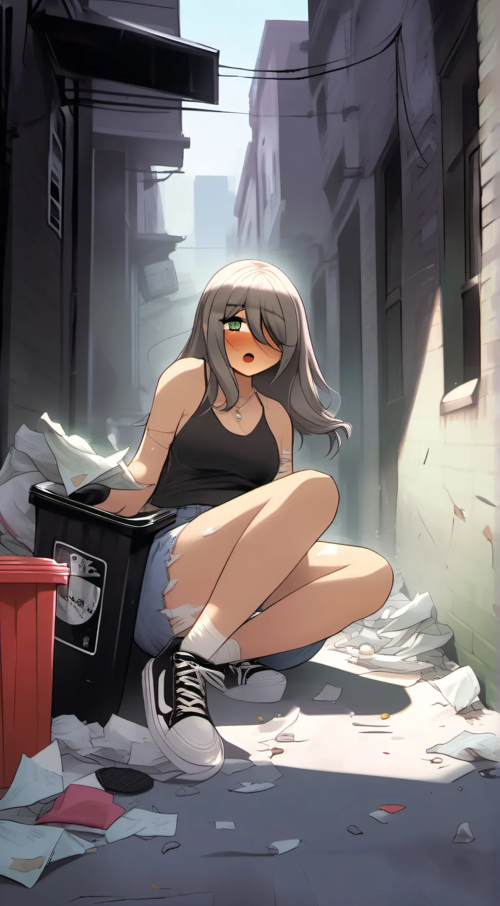 ai character: 💗🍁🎧~autumn~🎧🍁💗 background