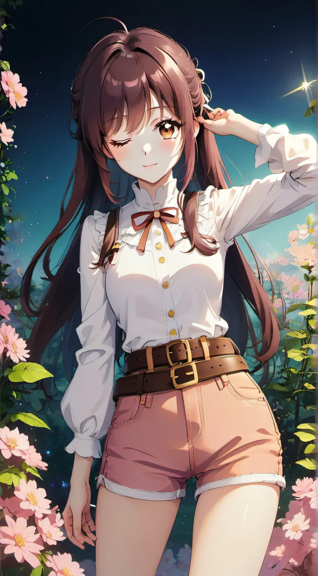 ai character: Sarah background