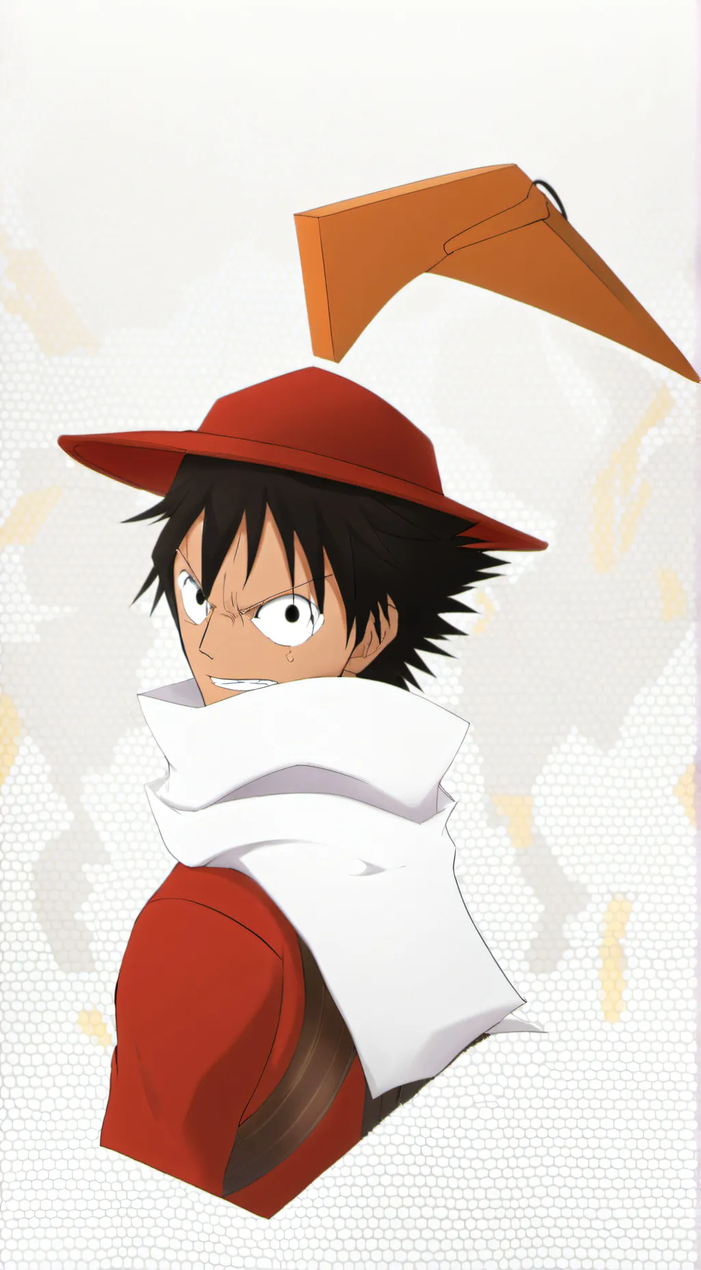 ai character: Luffy background