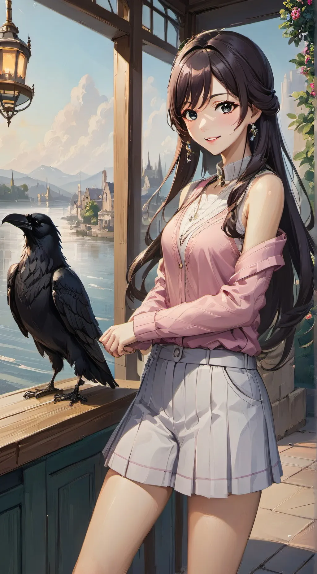 ai character: salenã background