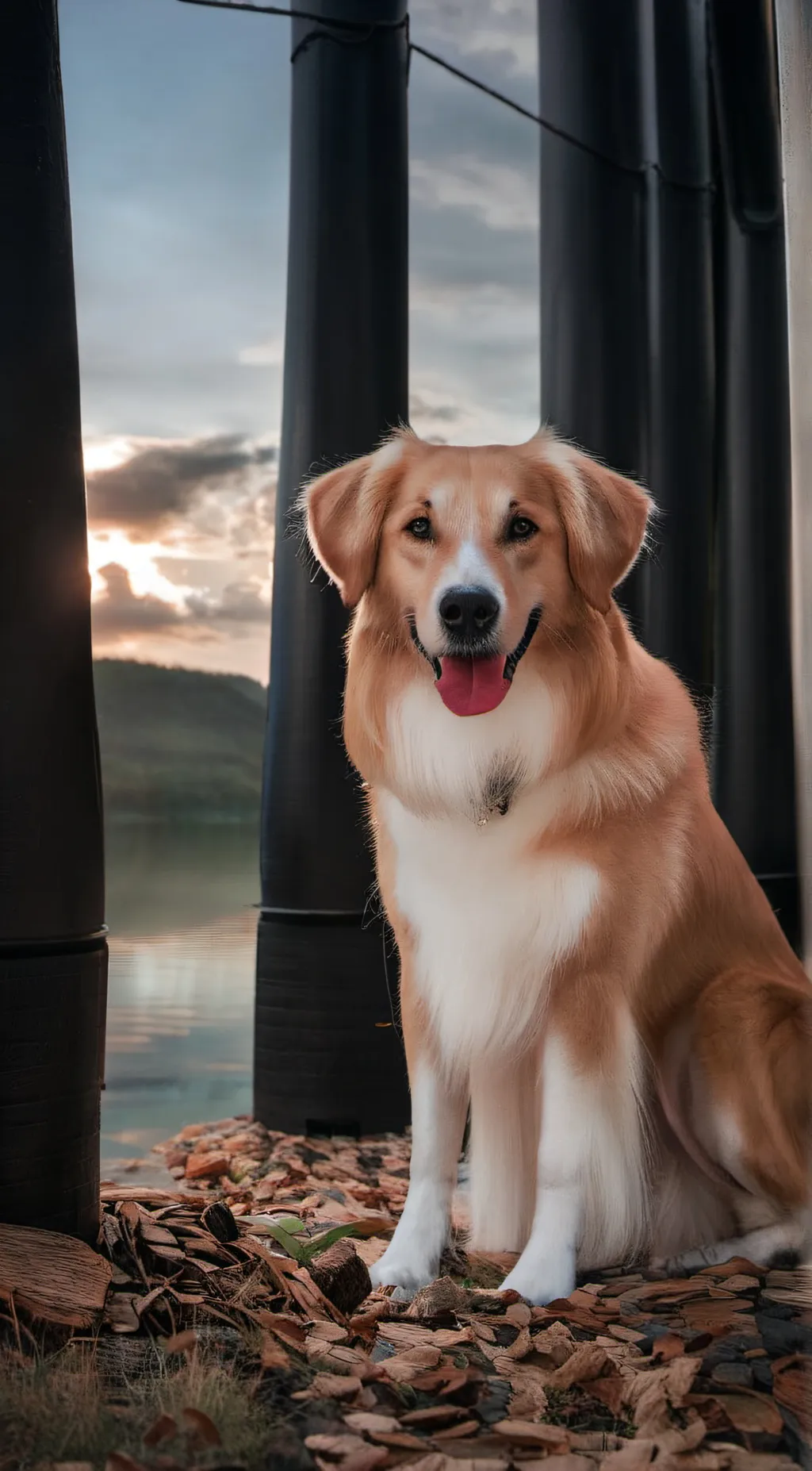 ai character: rocky background