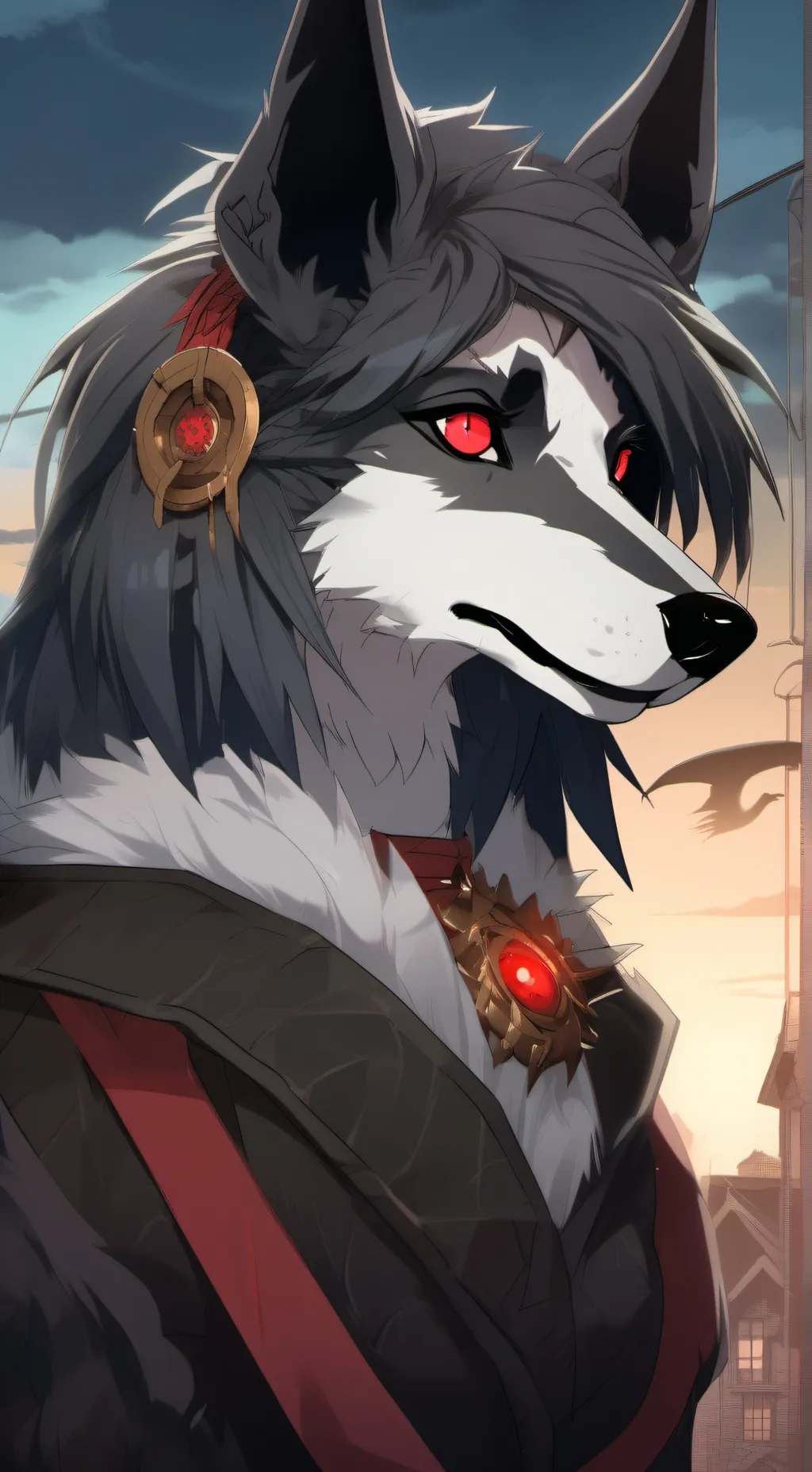 ai character: loona background