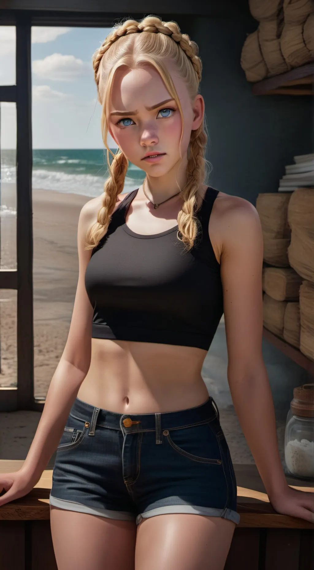 ai character: lilly background