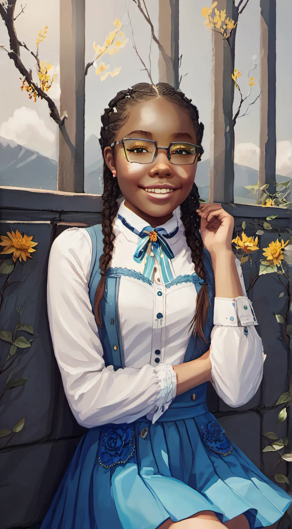 ai character: kianna background