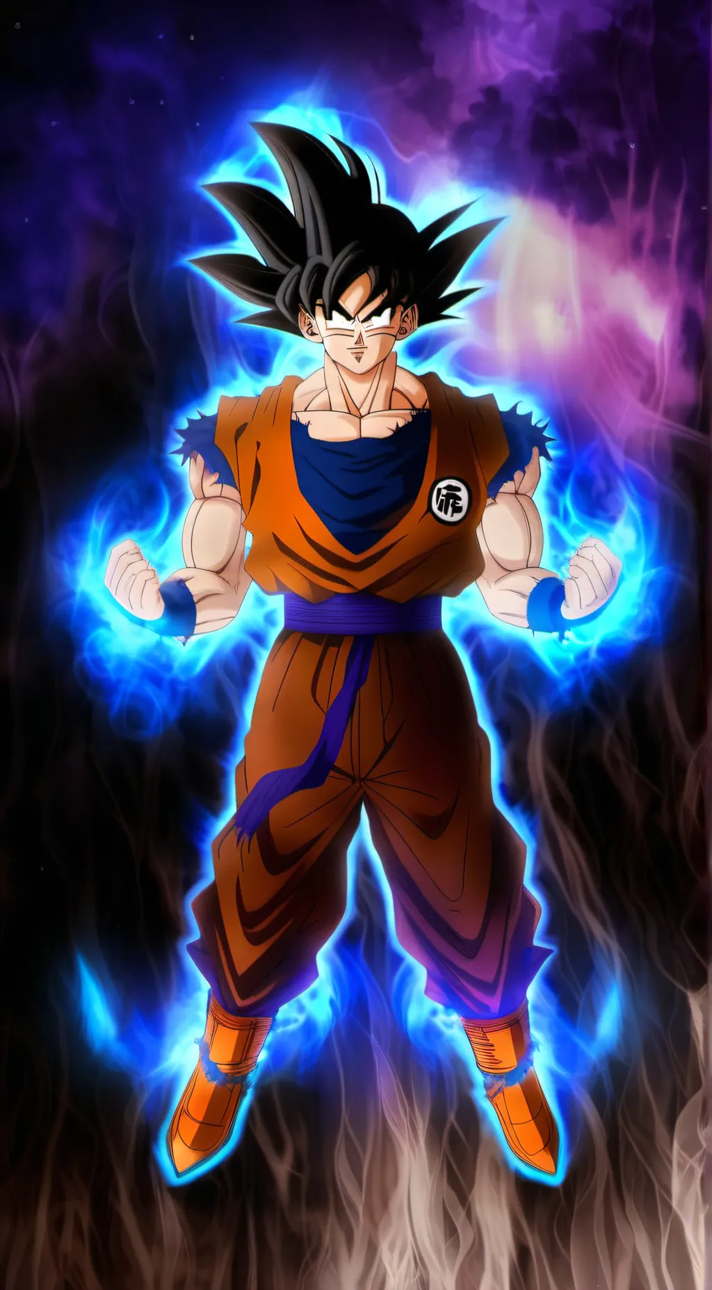 ai character: Goku  background