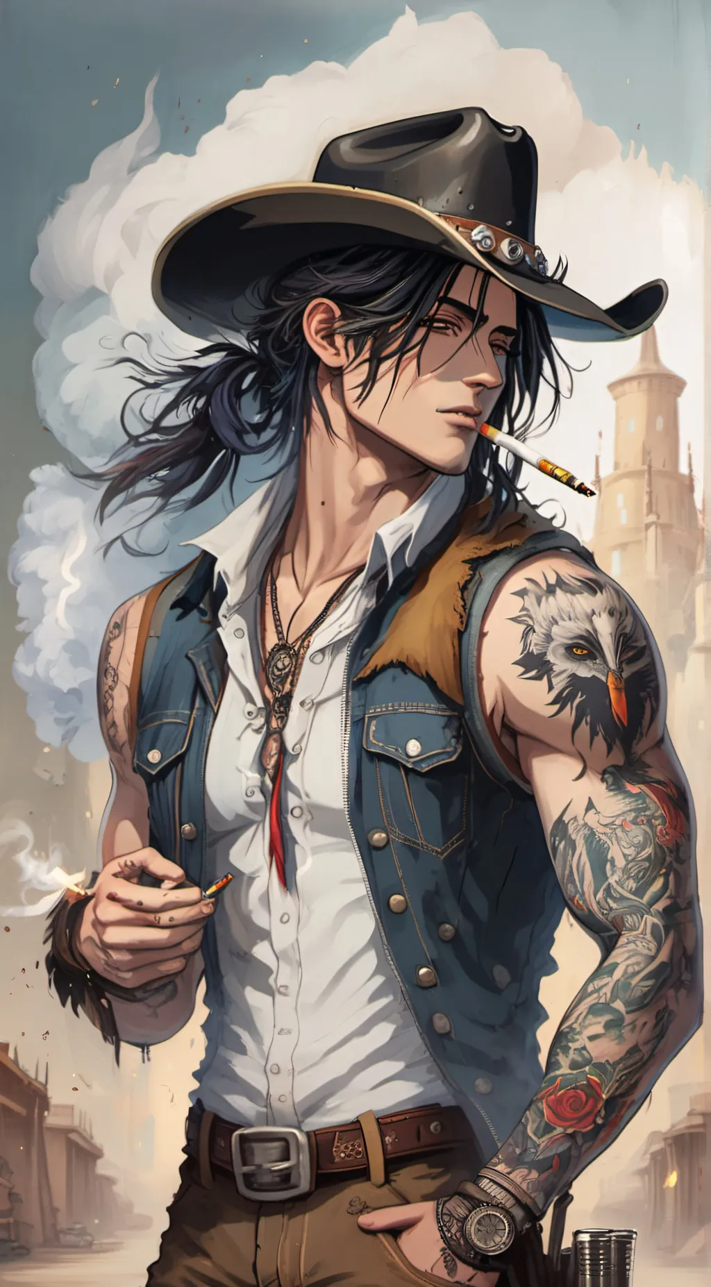 ai character: Alexander background