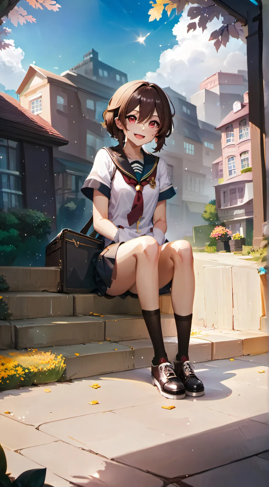 ai character: Edd Matt Tom Tord  background