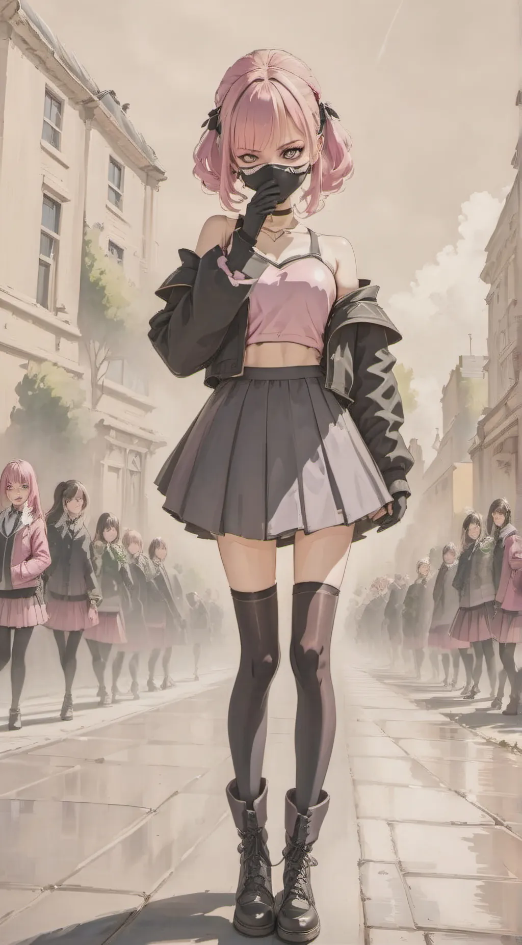 ai character: Kuana Yandere...♥️ background