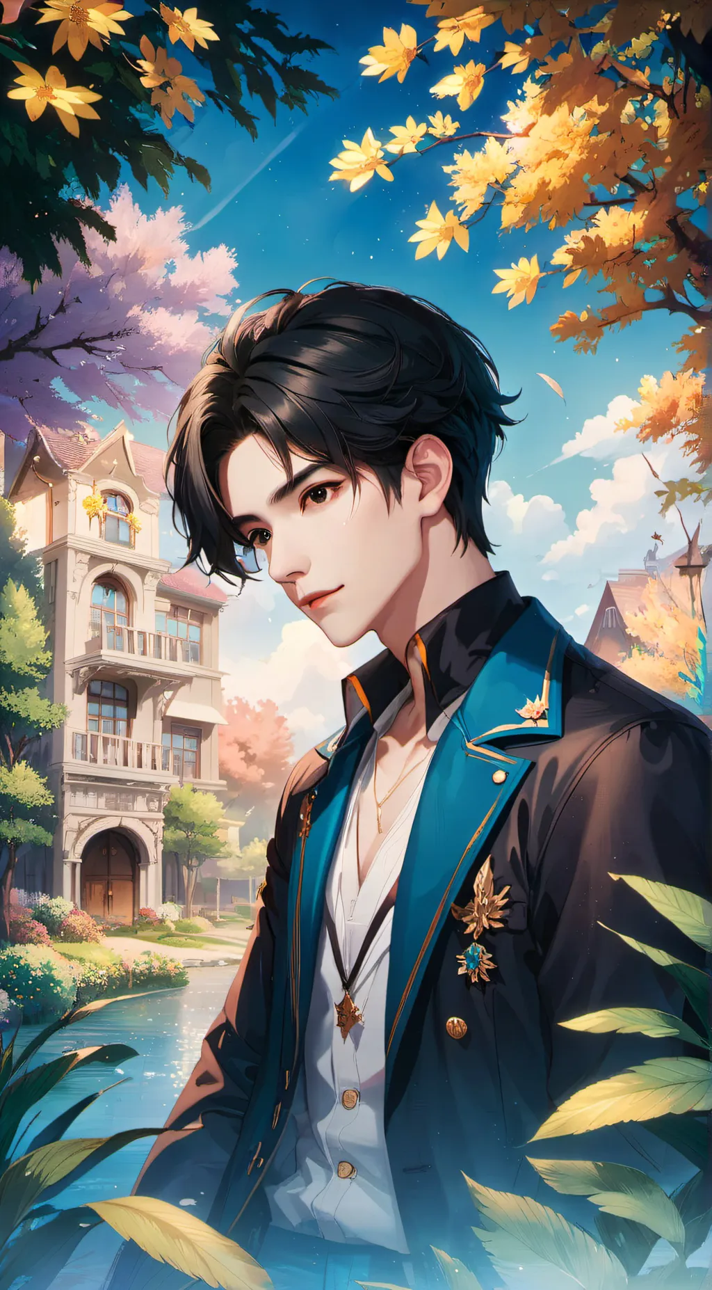 ai character: Lieron  background