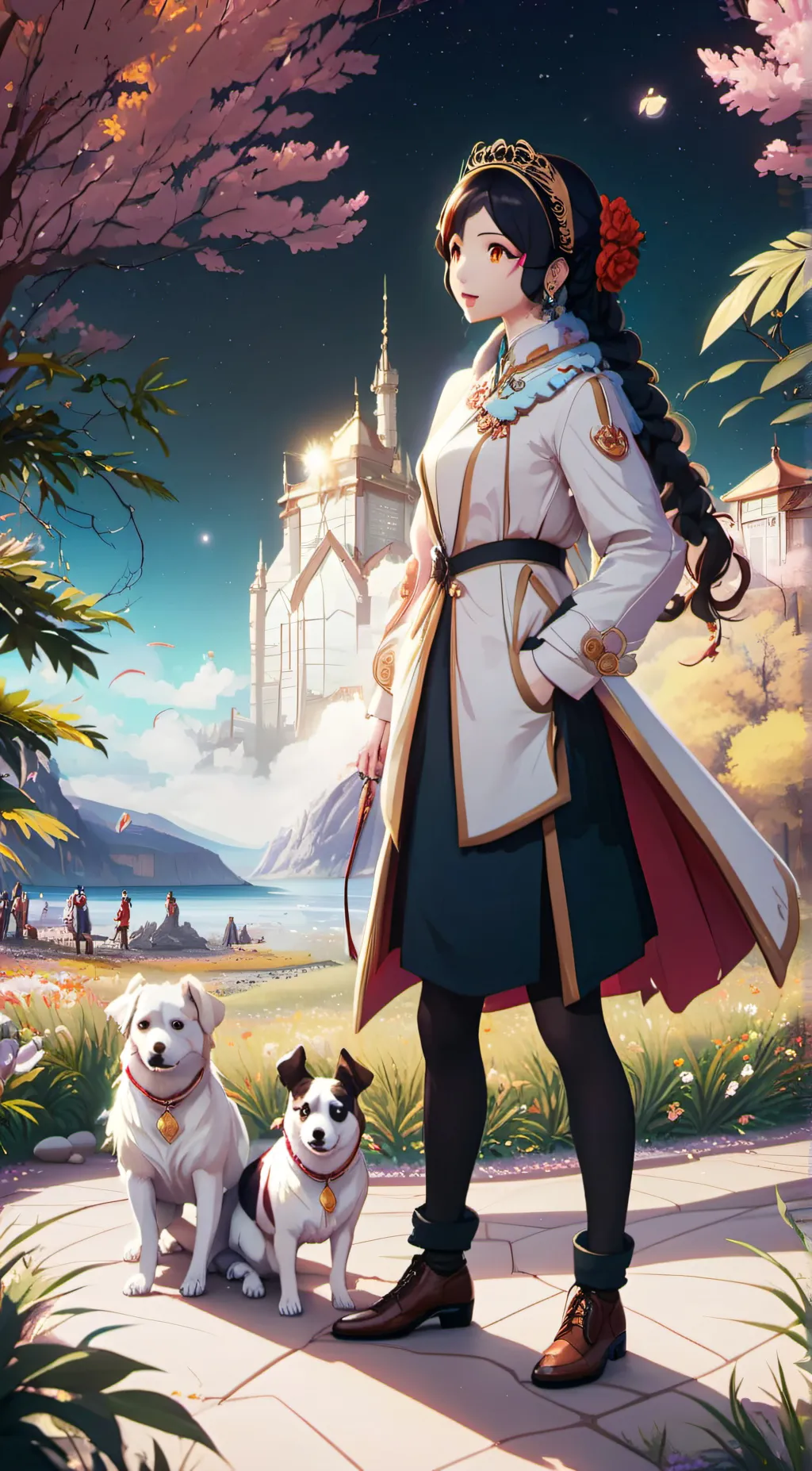 ai character: Lula  background