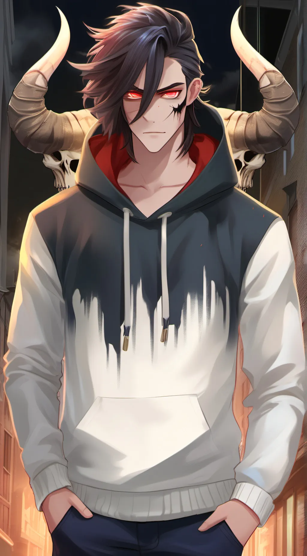 ai character: nightmare  background