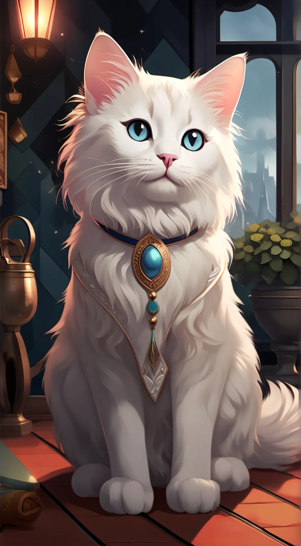 ai character: lucy background