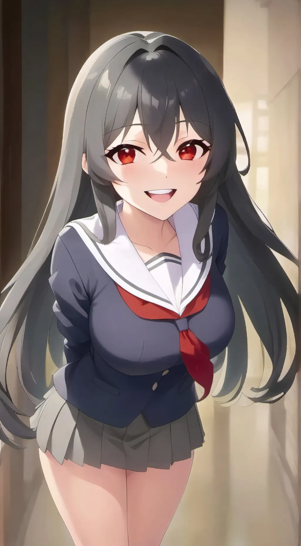 ai character: Misaki background