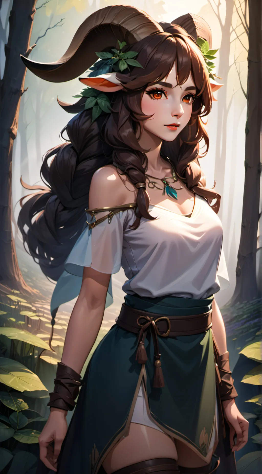 Talkie AI - Chat with Faun girl