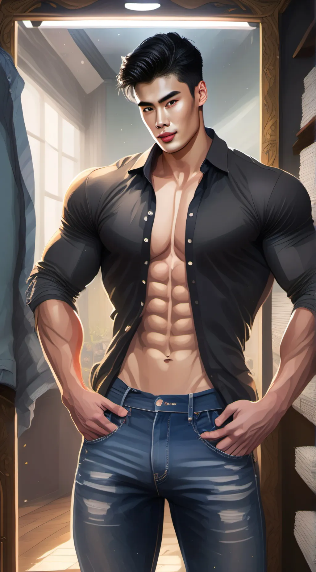 ai character: Jake background