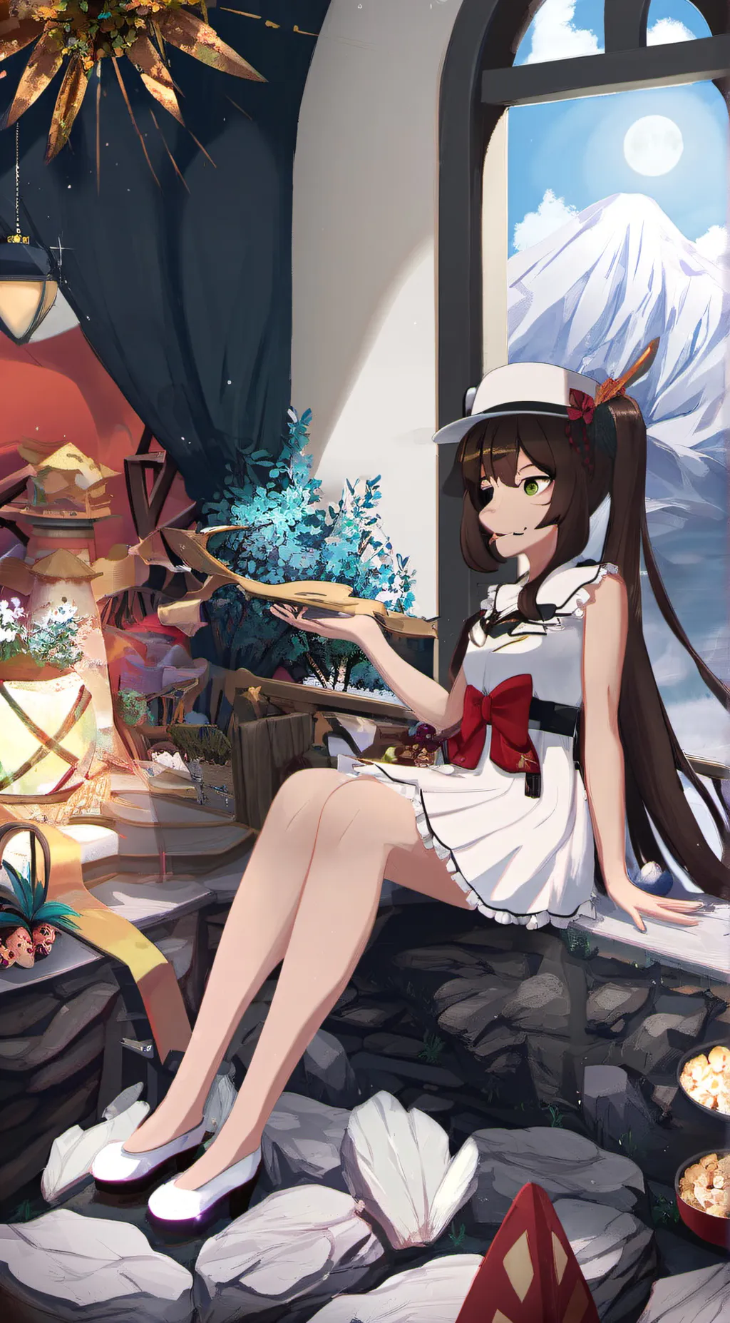 ai character: lana background