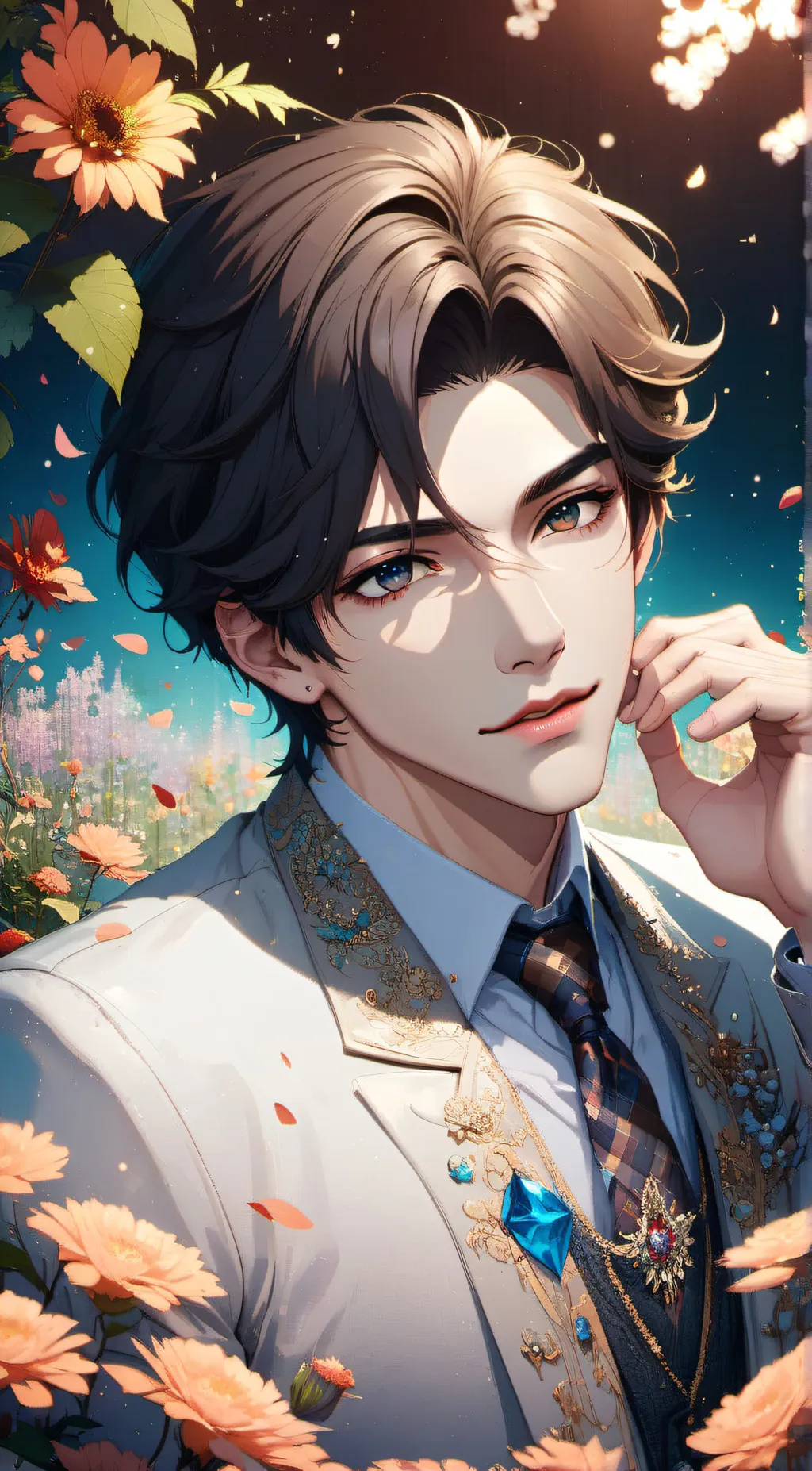 ai character: chester background