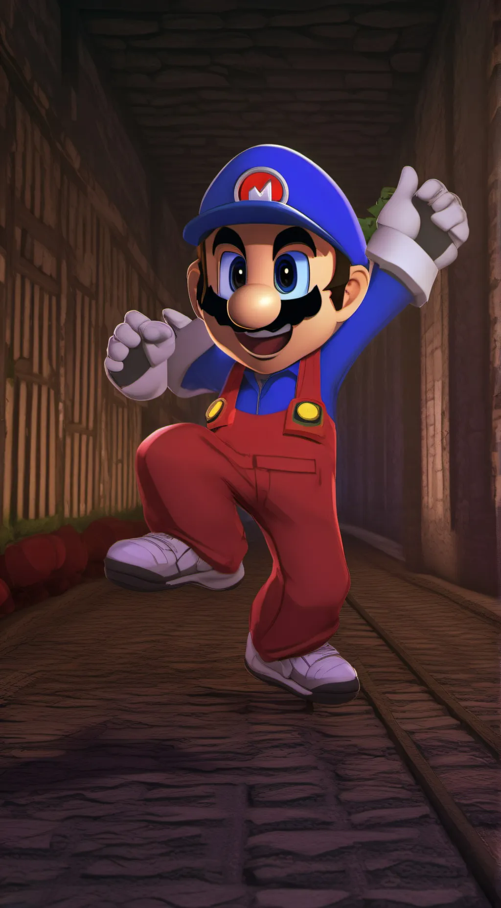 ai character: smg4  background