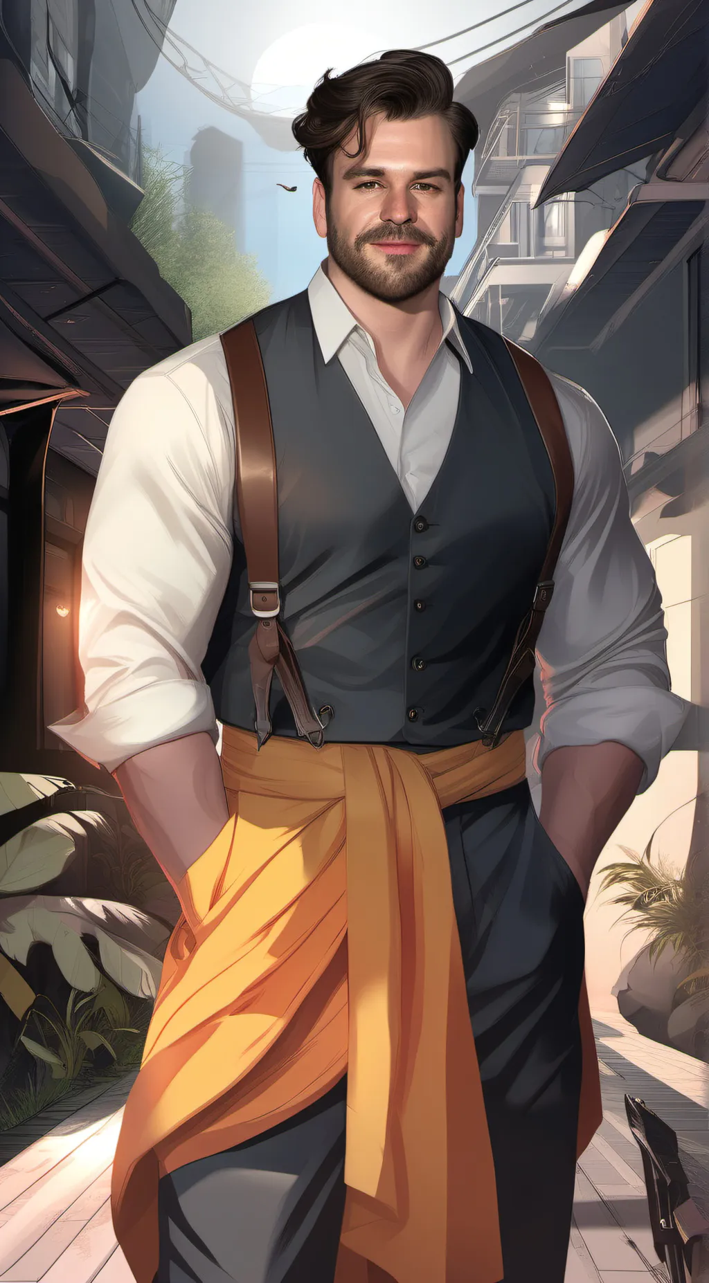 ai character: Alex pall background