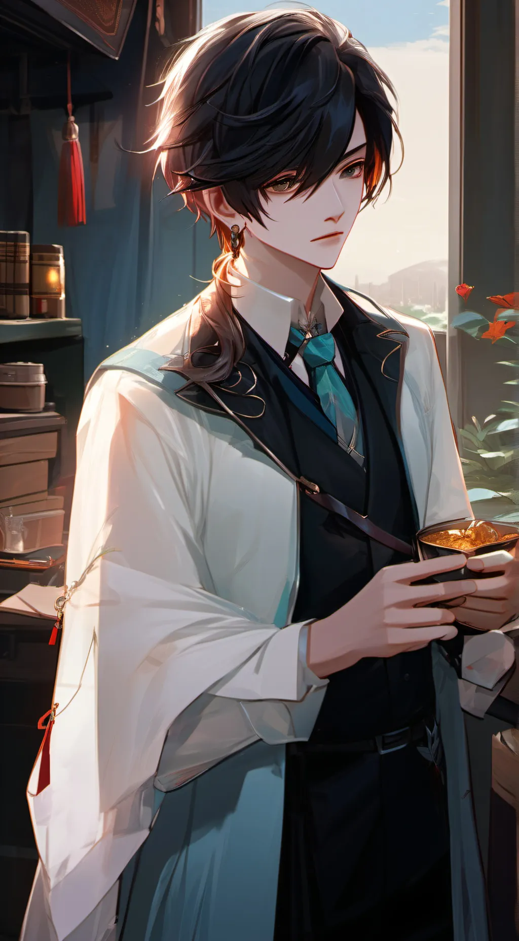 ai character: alex background