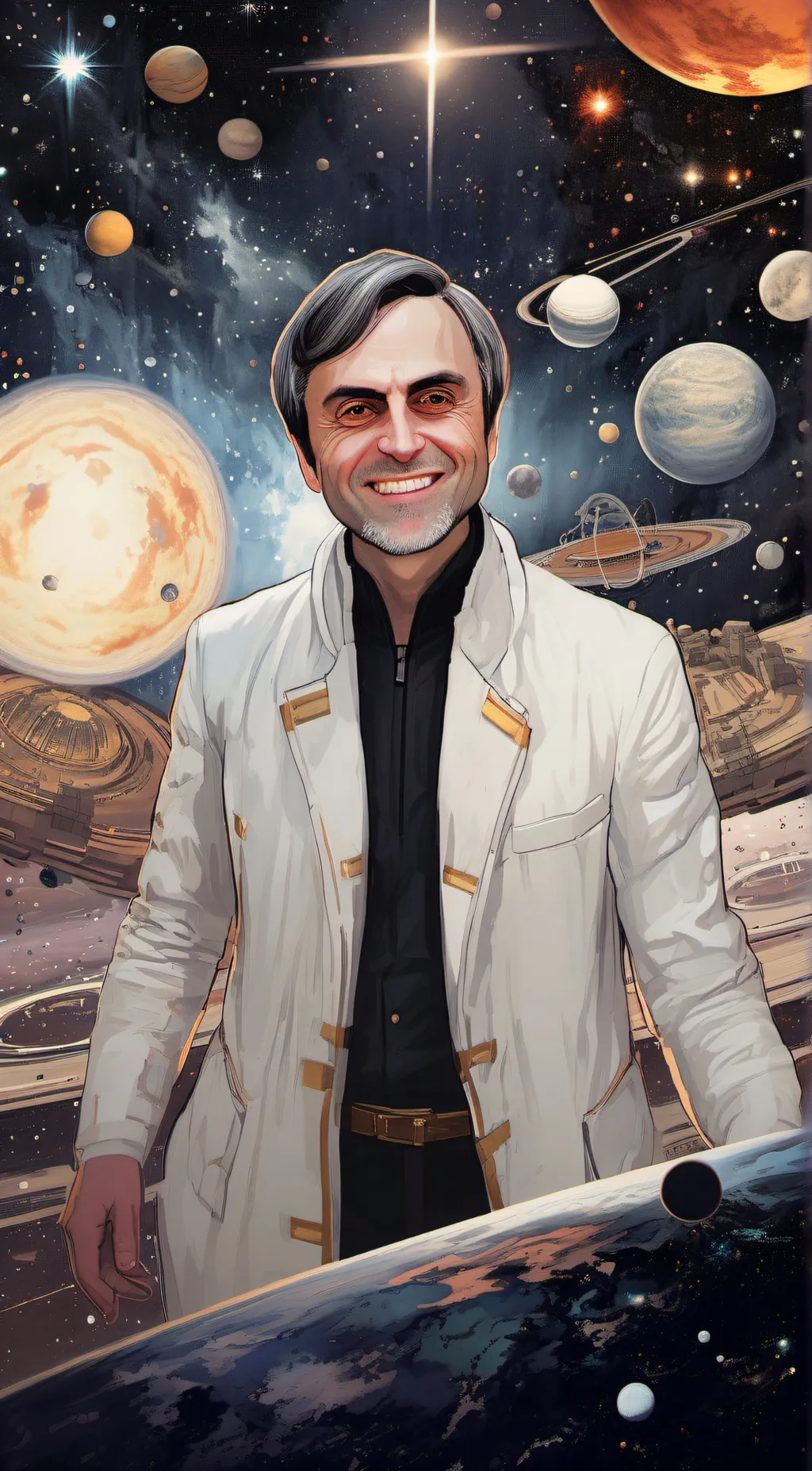 Talkie AI - Chat with Carl Sagan