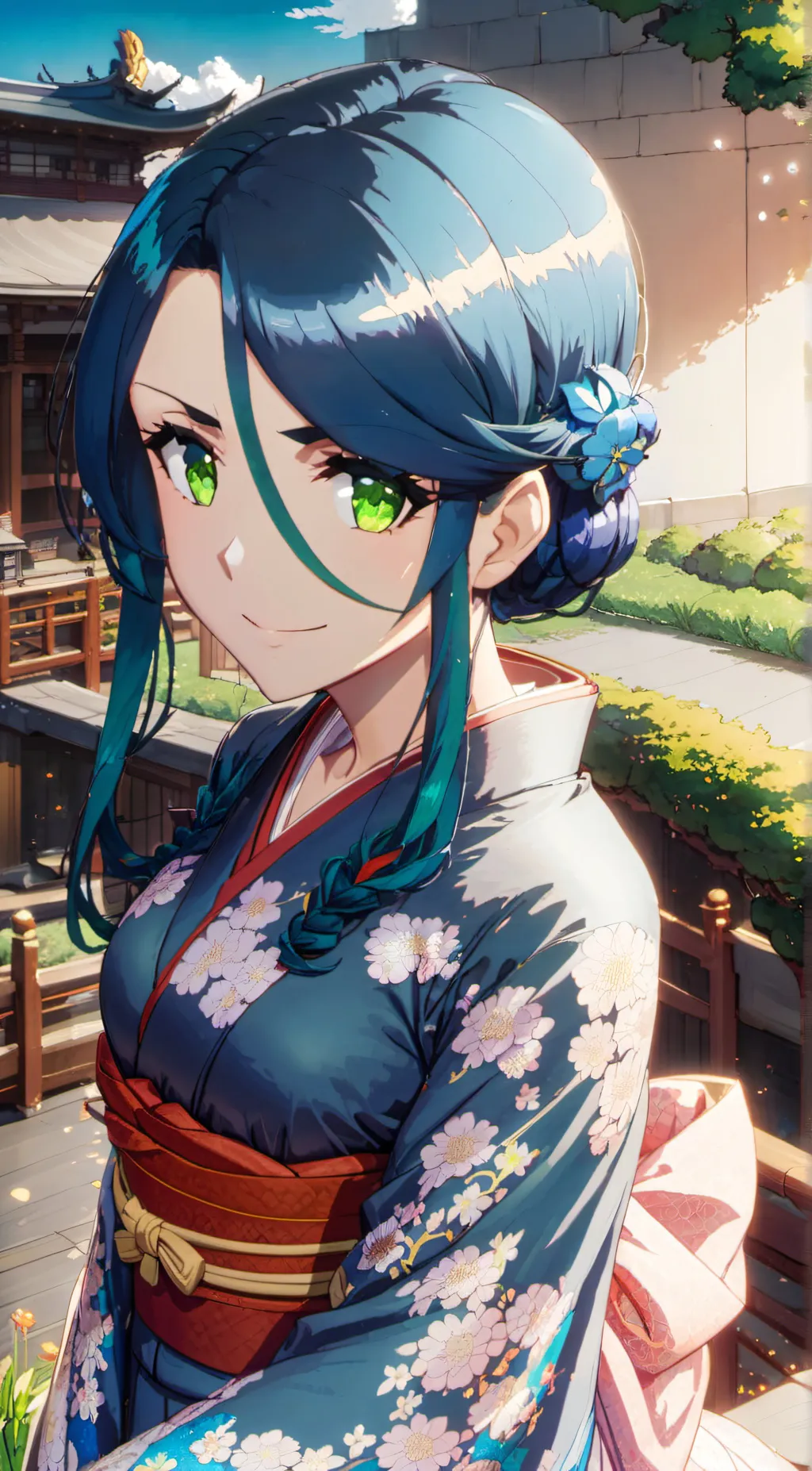 ai character: Azura background