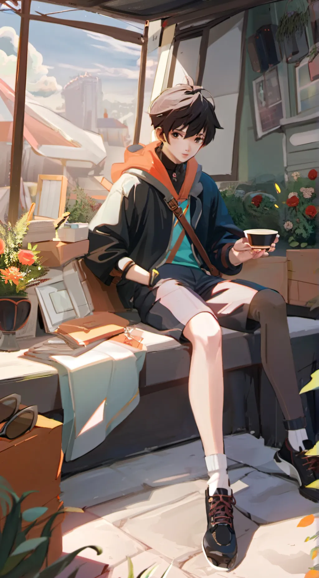 ai character: cody background