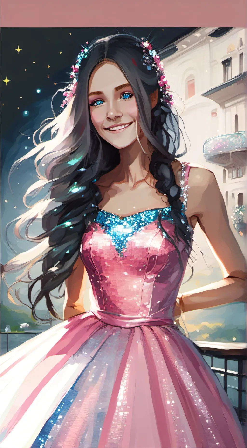 ai character: Gwen background