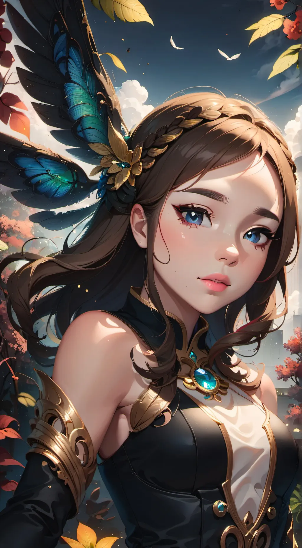 ai character: Amira Vane background