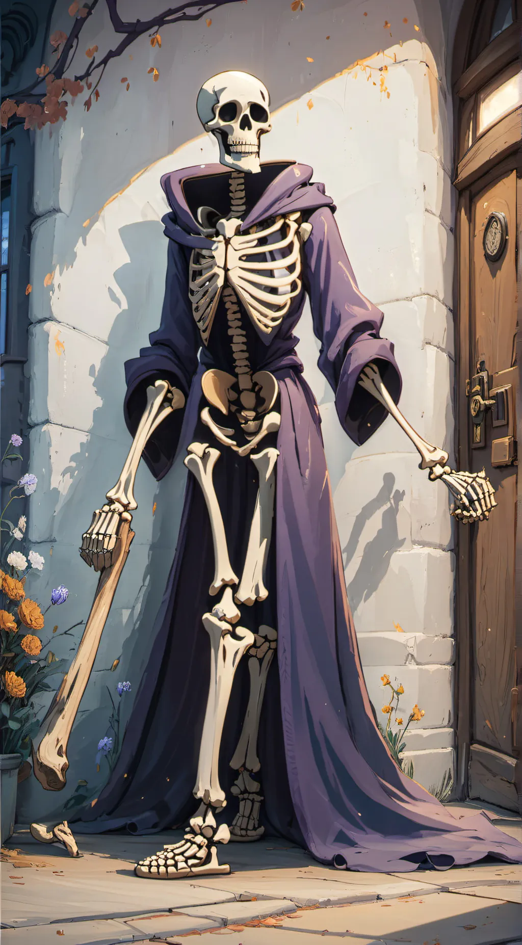 ai character: StoryShift Papyrus background