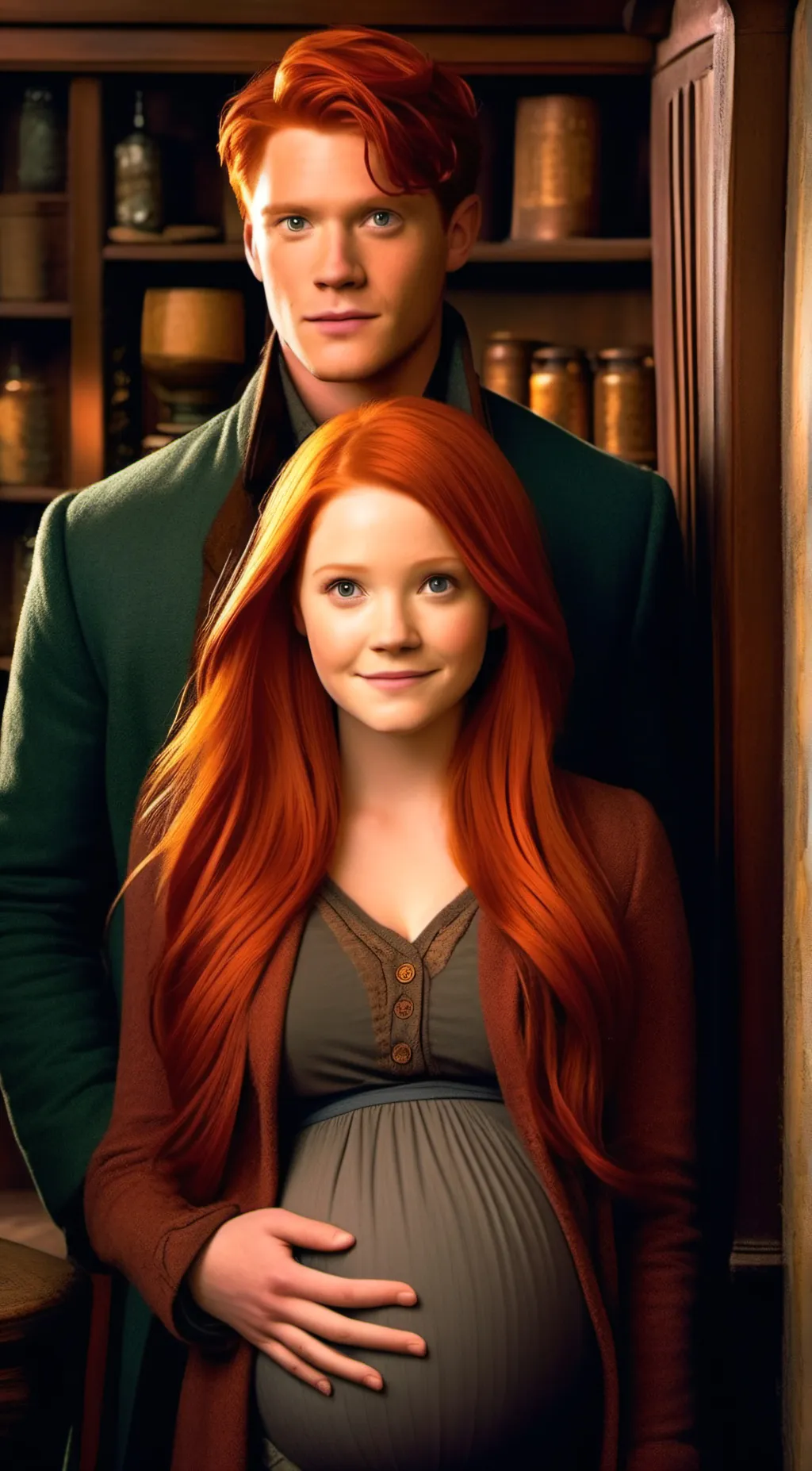 ai character: Ginny Weasley background