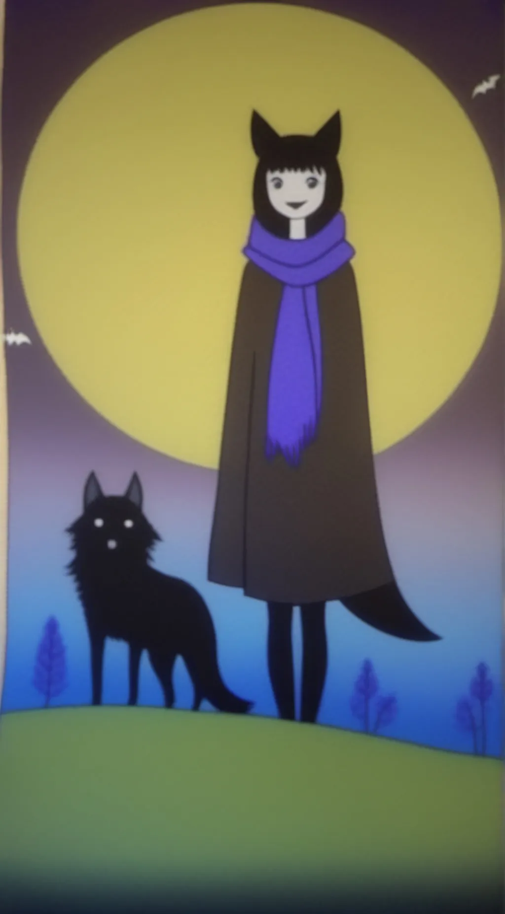 ai character: Diamond at oc background