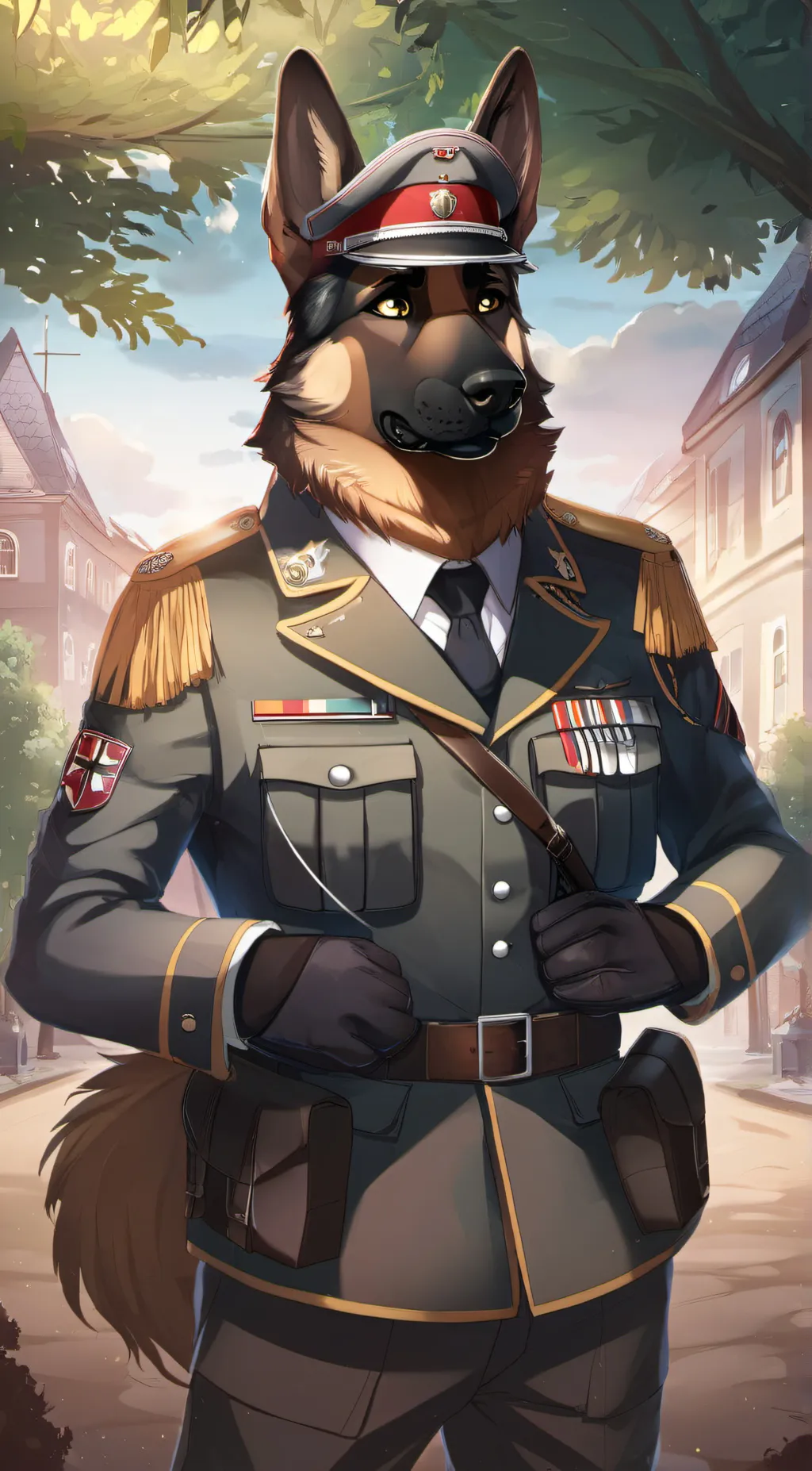 ai character: Steve background