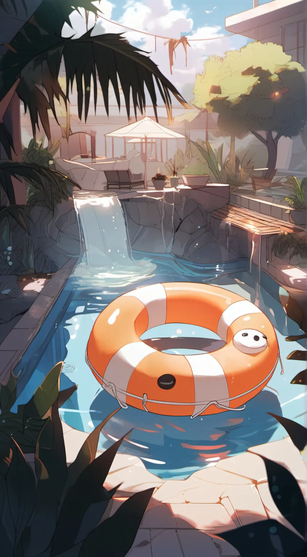 ai character: rubber toy background