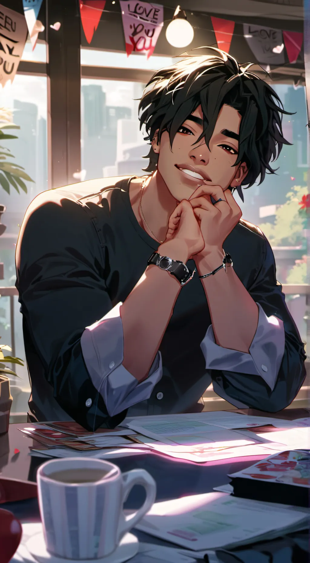 ai character: Edward background