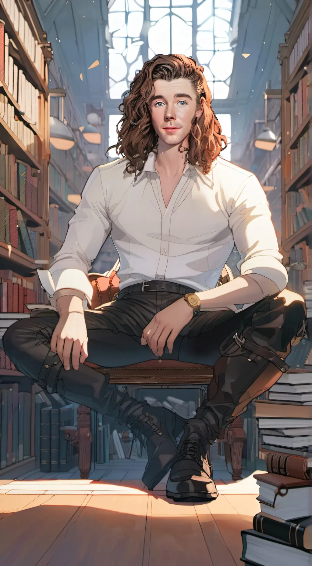 ai character: Charlie Stone background