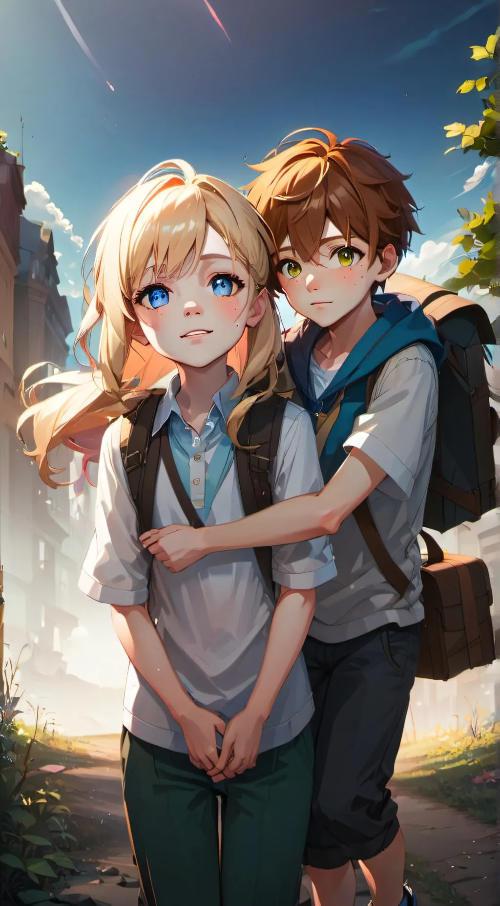 ai character: Darragh and Mason background