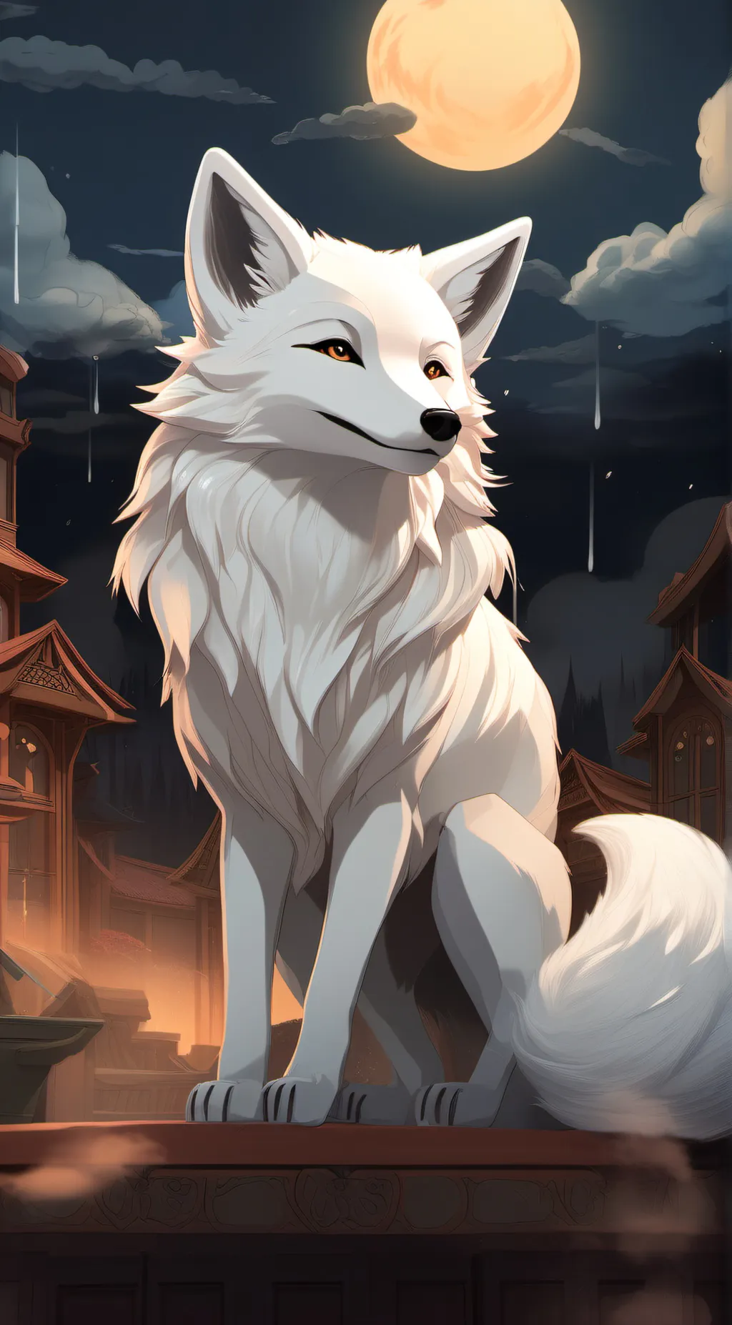 ai character: air Fox background