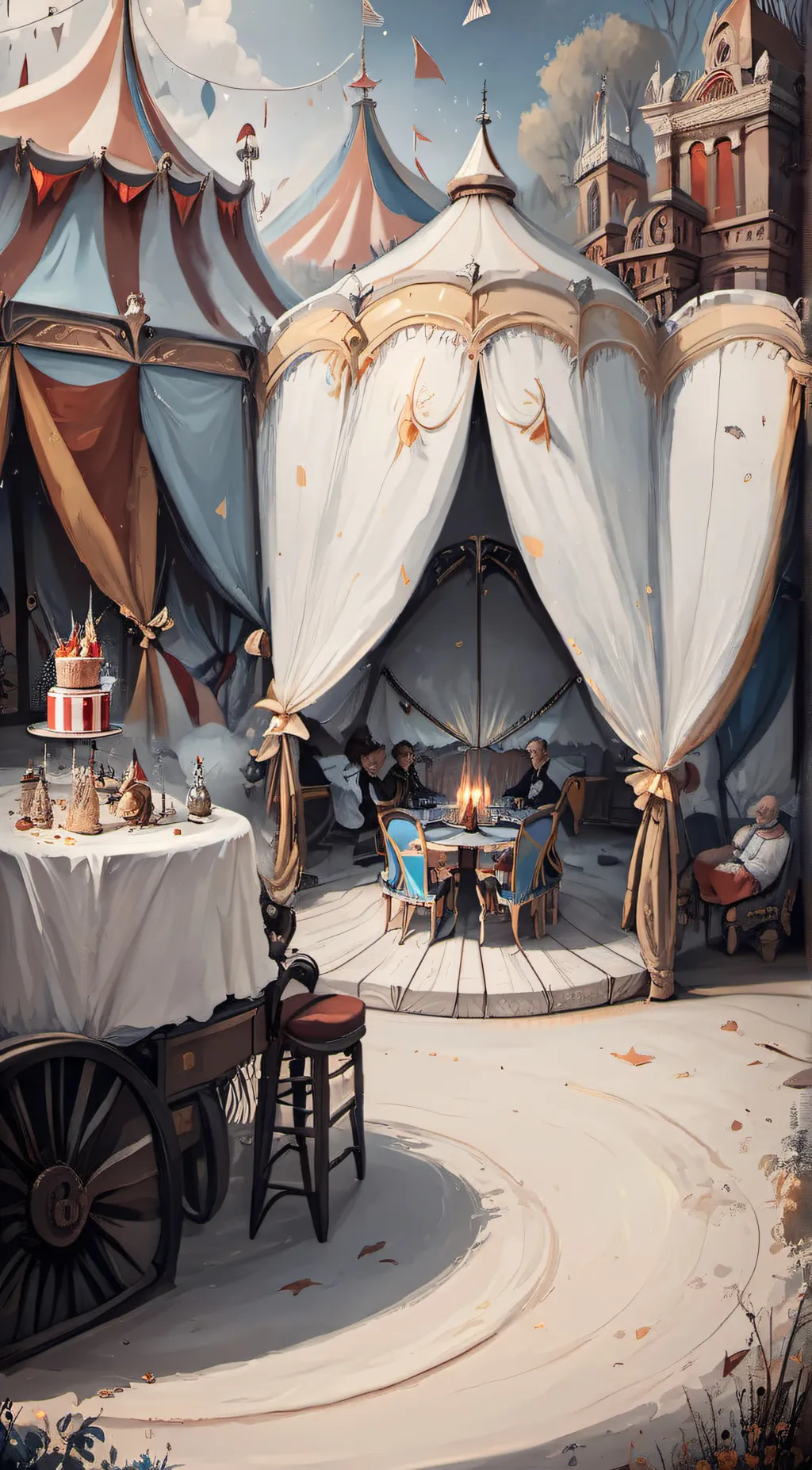 ai character: tadc x bf (fnf) background